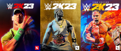 画像集 No.002のサムネイル画像 / シリーズ最新作「WWE 2K23」本日発売。カバーを飾るジョン・シナ選手は，ゲームモード“2K ショーケース”にも登場
