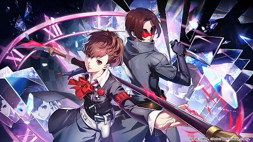画像ギャラリー No.001のサムネイル画像 / 「ペルソナ5: The Phantom X」×「P3P」コラボ，女性主人公「汐見琴音」が登場。SPムービーを公開