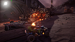 画像集 No.002のサムネイル画像 / 「Warhammer 40,000: Speed Freeks」のαテストがSteamでスタート。オルクたちが主役のレーシングシューター