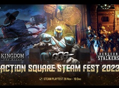 「Dungeon Stalkers」「Kingdom: 王家の血」「プロジェクト GGG」を体験できる「Action Square Steam Fest 2023」が，11月28日に開始。ブランドページもオープン【PR】