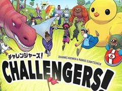 7ラウンドの予選を勝ち抜き，優勝を目指せ！ デッキ構築型の対戦ボードゲーム「チャレンジャーズ！」の日本語版が7月下旬発売へ