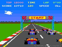 Switch/PS4「アーケードアーカイブス ポールポジション」，7月6日に配信。1982年に発売された擬似3Dリアビューを採用したレースゲーム