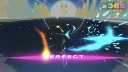画像ギャラリー No.006のサムネイル画像 / 疑似VR体験ができるリズムゲーム「Starri」のPC版がSteamで配信開始。カメラを使ってモーション入力し，ノーツを叩く