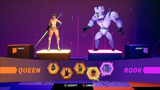 画像ギャラリー No.002のサムネイル画像 / チェスの戦略と，格闘ゲームのアクションが交錯するオンライン対戦ゲーム「Checkmate Showdown」本日発売。ロールバックネットコード対応