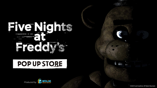 ۥ顼Five Nights at Freddy's׸POP UP STORE216곫šեȥݥåȤ֤䥰å»