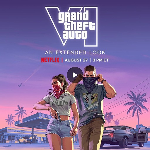 画像ギャラリー No.001のサムネイル画像 / 「グランド・セフト・オートVI」,特別映像「Grand Theft Auto VI: An Extended Look」を8月28日4:00にNetflixで海外向けに公開