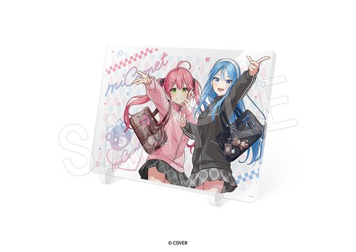 画像ギャラリー No.013のサムネイル画像 / ホロライブ「さくらみこ＆星街すいせい」とカラオケの「JOYSOUND」によるコラボ決定。コラボメニューやグッズ販売を6月13日から実施