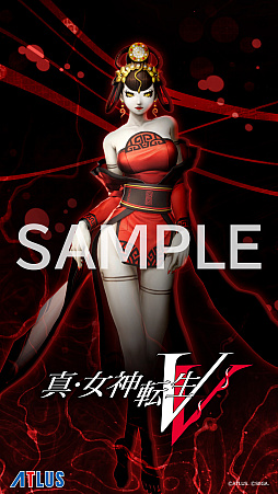 画像ギャラリー No.008のサムネイル画像 / 「真・女神転生V Vengeance」発売1周年,悪魔270体以上のスマホ向け壁紙を配布中。Tシャツやメタルキーホルダーなど新作グッズも販売決定
