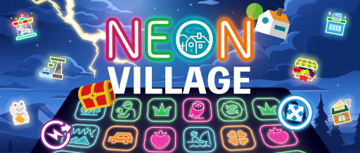 画像ギャラリー No.001のサムネイル画像 / 3マッチパズル×デッキ構築型ローグライク「Neon Village」，Steamで正式リリース。早期アクセス開始時と比べてコンテンツ量は約2倍に