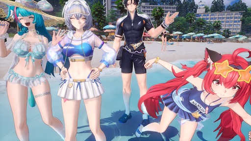 画像ギャラリー No.008のサムネイル画像 / 「NTE」に夏がやってきた！　Ver.1.3「霧月夜に星還りて」で「残虹」実装。水着もビーチバレーもアウトドアも，霧の巣での最終決戦も。1つのアプデにてんこ盛り【PR】