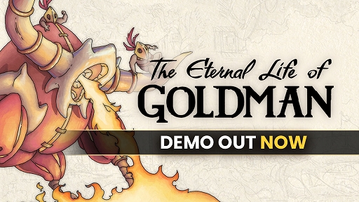 画像ギャラリー No.001のサムネイル画像 / 「The Eternal Life of Goldman」，PS5向け体験版を配信開始。幻想的かつダークな世界を手描きアニメーションで描く2DアクションADV