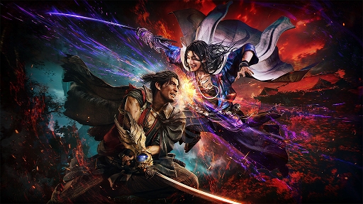 画像ギャラリー No.019のサムネイル画像 / 「鬼武者 Way of the Sword」，強敵との血戦を収めた新映像を公開。兄弟幻魔「畏風」「撫雷」との激しい剣戟を収録