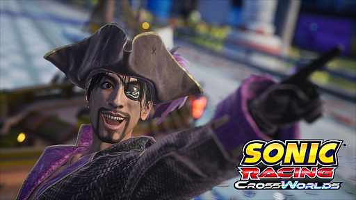 画像ギャラリー No.002のサムネイル画像 / 「ソニックレーシング クロスワールド」，無料アップデート「真島吾朗（キャプテン真島）」を4月30日より配信