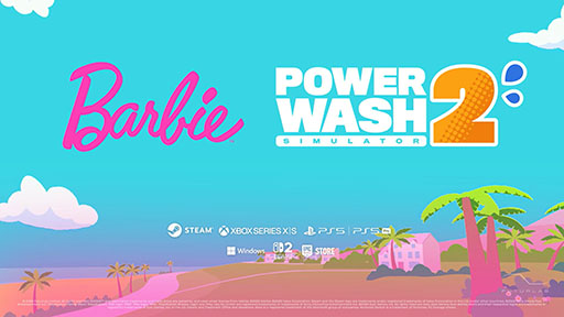 画像ギャラリー No.001のサムネイル画像 / 「PowerWash Simulator 2」，新たなダウンロードコンテンツ「Barbie Pack」を2026年内にリリース