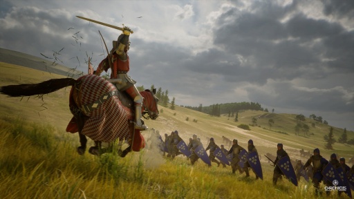 画像ギャラリー No.003のサムネイル画像 / 名優ラース・ミケルセンさんが登場。サンドボックス型中世ストラテジーRPG「Chronicles: Medieval」は，2000ユニット規模のバトルを実装