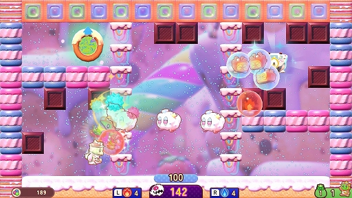 画像ギャラリー No.008のサムネイル画像 / 「バブルボブル シュガーダンジョン ブースト」，PS5/Switch向けに8月20日発売。ダンジョンに繰り返し挑戦し，バブルンを強化しながら奥深くを目指す