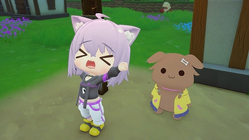 画像ギャラリー No.003のサムネイル画像 / ホロメンを村人に迎え，のんびりと田舎暮らしを楽しもう。「ぷちホロの村 - 剣とお店と田舎暮らし」，配信開始