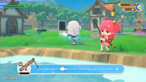 画像ギャラリー No.004のサムネイル画像 / ホロメンを村人に迎え，のんびりと田舎暮らしを楽しもう。「ぷちホロの村 - 剣とお店と田舎暮らし」，配信開始