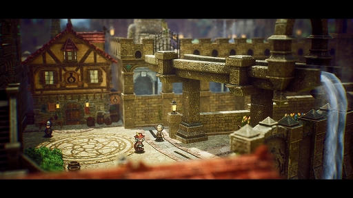 画像ギャラリー No.002のサムネイル画像 / 「冒険家エリオットの千年物語」，魔力で繁栄を極めた時代と登場キャラクター情報を公開。武器と魔石の強化やカスタマイズ要素も紹介