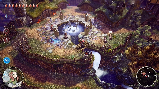 画像ギャラリー No.005のサムネイル画像 / 「冒険家エリオットの千年物語」，魔力で繁栄を極めた時代と登場キャラクター情報を公開。武器と魔石の強化やカスタマイズ要素も紹介