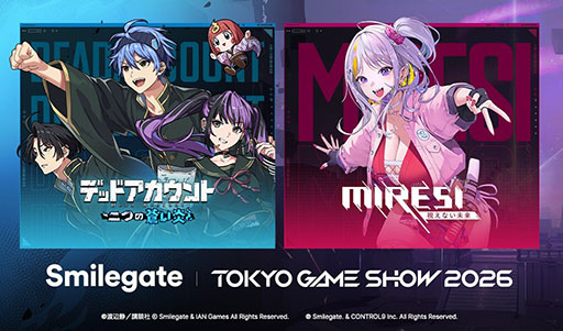 画像ギャラリー No.001のサムネイル画像 / スマイルゲート，「MIRESI：視えない未来」「デッドアカウント〜二つの蒼い炎〜」を東京ゲームショウ2026に出展