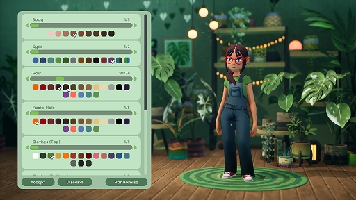 画像ギャラリー No.006のサムネイル画像 / マイペースに自分だけの植物屋を営む「Leafy Corner」，のんびりとした店舗経営の様子を収めた最新トレイラーを公開