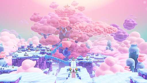 画像ギャラリー No.002のサムネイル画像 / 「スーパーマリオブラザーズ ワンダー Nintendo Switch 2 Edition」の新エリアがアツい! 「みんなでリンリンパーク」でさらなる“ワンダー”を体験