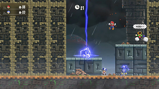 画像ギャラリー No.021のサムネイル画像 / 「スーパーマリオブラザーズ ワンダー Nintendo Switch 2 Edition」の新エリアがアツい! 「みんなでリンリンパーク」でさらなる“ワンダー”を体験