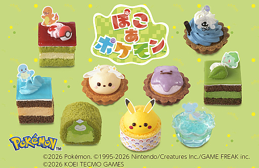 画像ギャラリー No.011のサムネイル画像 / 「ぽこ あ ポケモン」のケーキや焼き菓子が銀座コージーコーナーで7月31日に発売。メタモンやピカチュウ(うすいろ)などがケーキに