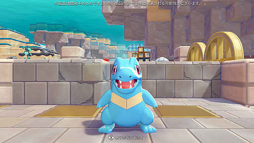 画像ギャラリー No.033のサムネイル画像 / ［プレイレポ］「ぽこ あ ポケモン」のあそびが水のなかへ！　無料アップデートと有料追加コンテンツ第1弾「ブクブクうみぞこの街」を先行体験