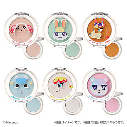 画像ギャラリー No.003のサムネイル画像 / 「どうぶつの森　マルチカラーパウダー」，9月21日に発売。住民たちのデザインで，アイシャドウやフェイスカラーとして使える