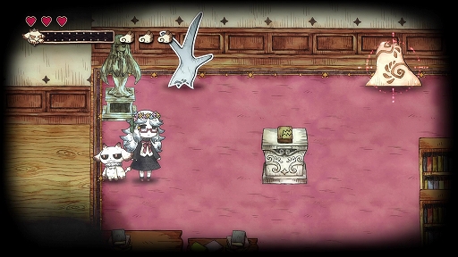 画像ギャラリー No.003のサムネイル画像 / 「シニガミ姫と異書館ノ怪物」，物語の拠点「異書館」で暮らす奇妙な住民たちを紹介。体験版も配信開始