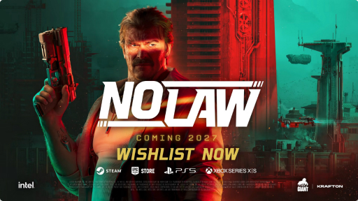 画像ギャラリー No.005のサムネイル画像 / サイバーノワールシューター「NO LAW」は2027年発売予定。新トレイラーにはグレイが多彩な手段で敵を排除するシーンを収録