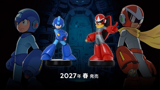 画像ギャラリー No.007のサムネイル画像 / 「ロックマン：デュアル オーバーライド」，ロックマンとブルースのamiiboをゲーム本編と同時発売。ブルースを操作するゲームプレイも披露