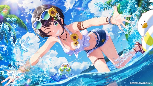 画像ギャラリー No.004のサムネイル画像 / 「hololive Dreams」初のゲーム内イベント「ハロー！ Brand New Summer！」を開催。オリジナル楽曲や水着衣装が登場
