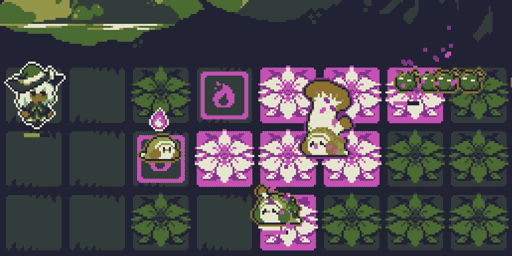 画像ギャラリー No.007のサムネイル画像 / 8枚のデッキで戦うローグライト×タワーディフェンス「Nightcap Witch」,ストアページを公開。限られた選択肢から最適なカードを選び出そう