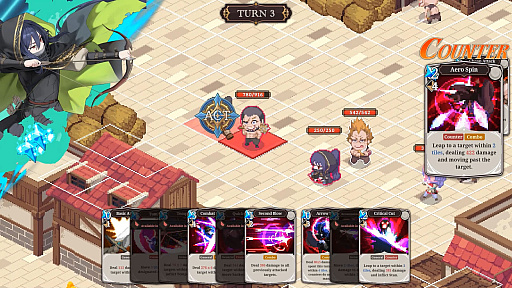 画像ギャラリー No.005のサムネイル画像 / カードシステムを採用したSRPG「STARDUST: Wish of Witch」，Steamで本日配信。ドット絵アニメーションやコンボバトルが特徴