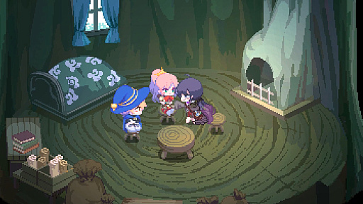 画像ギャラリー No.006のサムネイル画像 / カードシステムを採用したSRPG「STARDUST: Wish of Witch」，Steamで本日配信。ドット絵アニメーションやコンボバトルが特徴