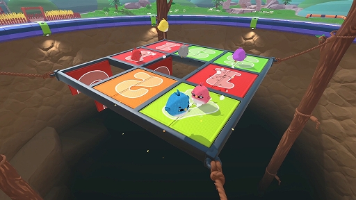 画像ギャラリー No.002のサムネイル画像 / 最大8人で遊べるひよこパーティゲーム「Feather Party」,新たなボードゲームやミニゲームを追加して正式リリース