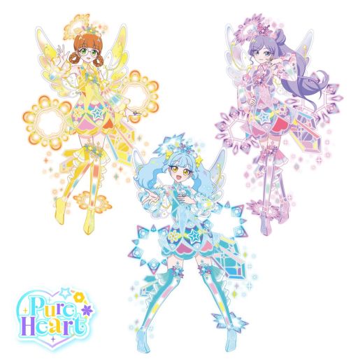 画像ギャラリー No.002のサムネイル画像 / 「おねがいアイプリ」，4だんを10月1日に開始。3人チーム「スマイルハート」「ピュアハート」のアイプリカードが登場