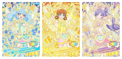 画像ギャラリー No.006のサムネイル画像 / 「おねがいアイプリ」，4だんを10月1日に開始。3人チーム「スマイルハート」「ピュアハート」のアイプリカードが登場