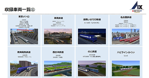 画像ギャラリー No.013のサムネイル画像 / Switch2版「A列車で行こう9 Evolution」，収録車両343種を一挙公開。鉄道会社49社の多彩な車両が登場