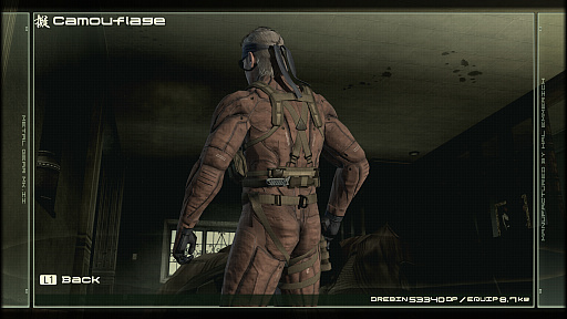画像ギャラリー No.026のサムネイル画像 / 「METAL GEAR SOLID 4」の「オクトカム」ファッションスナップ。景色を纏う，スネークの特別な装いをご覧あれ