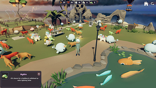 画像ギャラリー No.002のサムネイル画像 / “ローグライクシティビルダー”の新作「Stormbridge」リリース。嵐から逃げつつ,橋上の集落を拡張