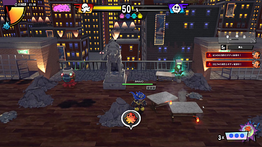 画像ギャラリー No.014のサムネイル画像 / ［プレイレポ］新感覚の人狼アクション「OCTOPinbs（オクトピンブス）」。燃え盛る火災現場で，あなたは誰を信じる？　誰を騙す？