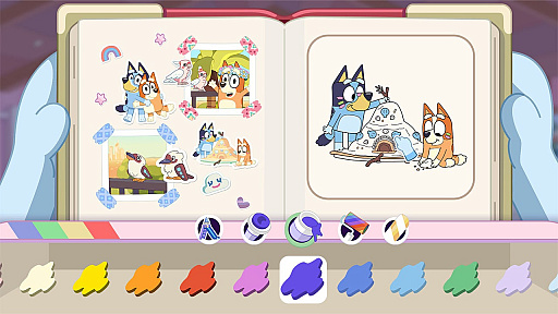 画像ギャラリー No.009のサムネイル画像 / 「ブルーイのハッピースナップ」を親子で遊んできた！　アニメそのままの世界でブルーイになって，写真を撮ったり自由に遊んだり［TGS2026］