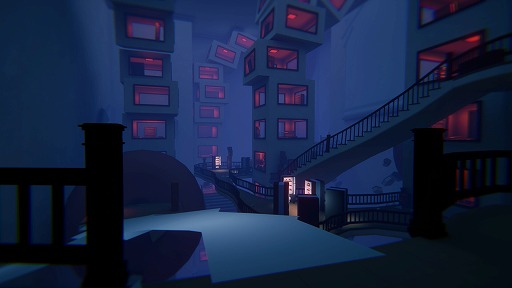 画像ギャラリー No.005のサムネイル画像 / まばたき1つで，世界が変貌する。悪夢の牢獄からの脱出を目指す3Dホラーパズルアクション「Time To Wake Up」，体験版をSteamで公開