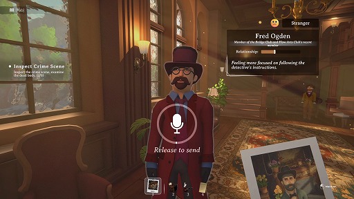 画像ギャラリー No.001のサムネイル画像 / すべての登場人物が,あなたの言動を覚えている。AIを活用した推理アドベンチャー「Almanac: Detective Agency」,Steamストアページを公開