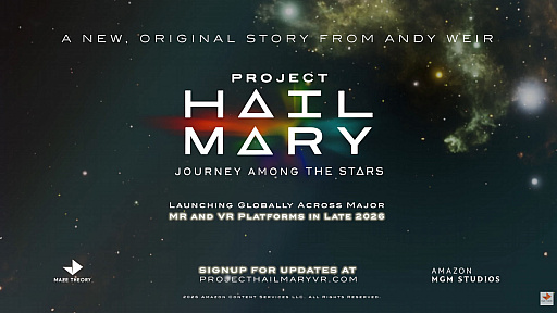 画像ギャラリー No.002のサムネイル画像 / 話題の「プロジェクト・ヘイル・メアリー」がVRゲームに! 「Project Hail Mary: Journey Among the Stars」,2026年後半にリリース