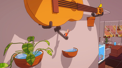 画像ギャラリー No.003のサムネイル画像 / 金魚が家からの脱出を目指す3Dプラットフォーマー「Barely Breathing」，2026年内に発売